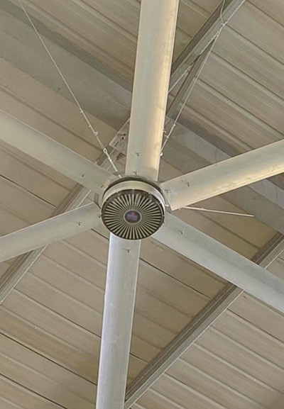 轻型钢结构厂房承受工业大风扇吗？